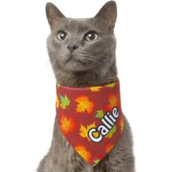 Frisco Fall Leaves Personalized Dog & Cat Bandana 18 Frisco Fall Leaves Personalized Dog & Cat Bandana -Cat Supply Store 296994 PT7. AC SS1800 V1627655275