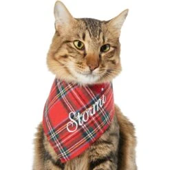 Frisco Tartan Plaid Embroidered Personalized Dog & Cat Bandana 16 Frisco Tartan Plaid Embroidered Personalized Dog & Cat Bandana -Cat Supply Store 301157 PT7. AC SS1800 V1628535770