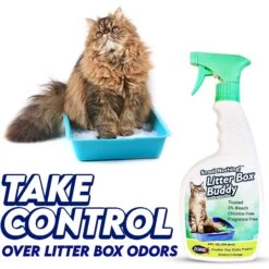 ZORBX Smell Nothing Litter Box Buddy Odor Remover, 24-oz Bottle 16 ZORBX Smell Nothing Litter Box Buddy Odor Remover, 24-oz Bottle -Cat Supply Store 306746 PT5. AC SS1800 V1646778433