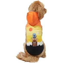 STAR WARS THE MANDALORIAN & GROGU Colorblock Dog & Cat Hoodie