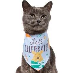 Disney Winnie The Pooh Birthday Dog & Cat Bandana 11 Disney Winnie The Pooh Birthday Dog & Cat Bandana -Cat Supply Store 316080 PT2. AC SS1800 V1646177034