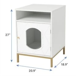Frisco Elevated Side Table Litter Box Cover 8 Frisco Elevated Side Table Litter Box Cover -Cat Supply Store 322627 PT2. AC SS1800 V1661376260