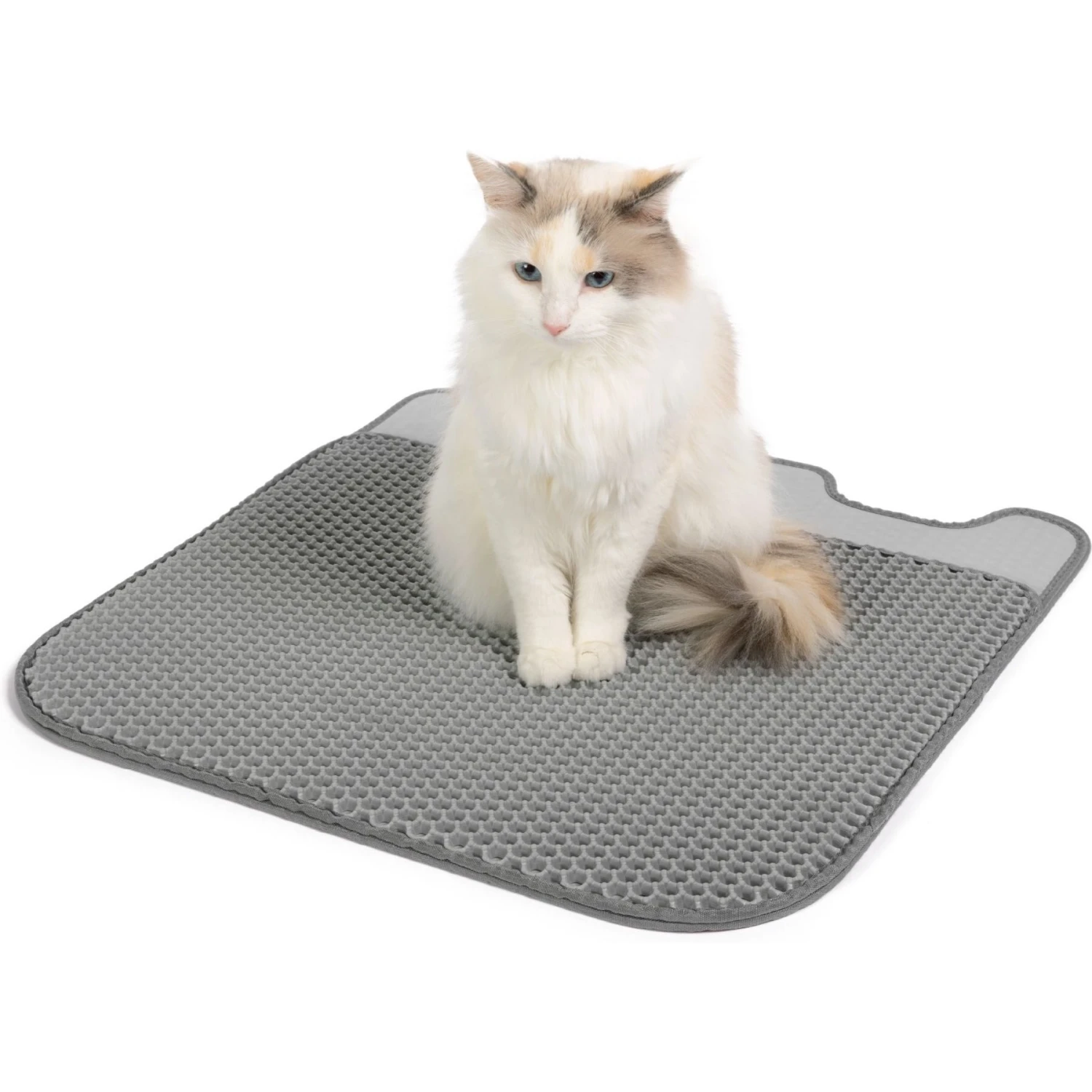 Casa Leo Leo's Loo Cat Litter Mat, Grey 3 Casa Leo Leo's Loo Cat Litter Mat, Grey
