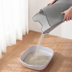 Casa Leo Leo's Loo Cat Litter Mat, Grey 17 Casa Leo Leo's Loo Cat Litter Mat, Grey -Cat Supply Store 329399 PT6. AC SS1800 V1657656890