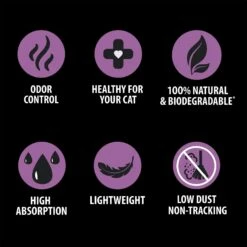 Skoon All Natural Lavender Scented Non-Clumping Cat Litter, 8-lb Bag 10 Skoon All Natural Lavender Scented Non-Clumping Cat Litter, 8-lb Bag -Cat Supply Store 333933 PT4. AC SS1800 V1633463990