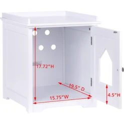 Pawland Decorative Cat House & Litter Box Enclosure 13 Pawland Decorative Cat House & Litter Box Enclosure -Cat Supply Store 356210 PT3. AC SS1800 V1641619290