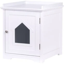 Pawland Decorative Cat House & Litter Box Enclosure 15 Pawland Decorative Cat House & Litter Box Enclosure -Cat Supply Store 356210 PT5. AC SS1800 V1641601338