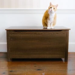 Designer Pet Products Parker Designer Wood Catbox Furniture Litter Box Enclosure, 36-in 16 Designer Pet Products Parker Designer Wood Catbox Furniture Litter Box Enclosure, 36-in -Cat Supply Store 362058 PT5. AC SS1800 V1643214398