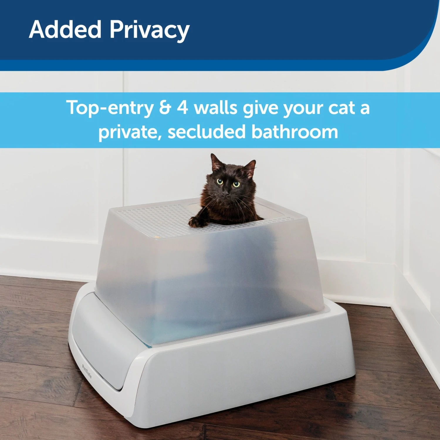 PetSafe ScoopFree Top Entry Litter Box Privacy Cover 7 PetSafe ScoopFree Top Entry Litter Box Privacy Cover - Image 5