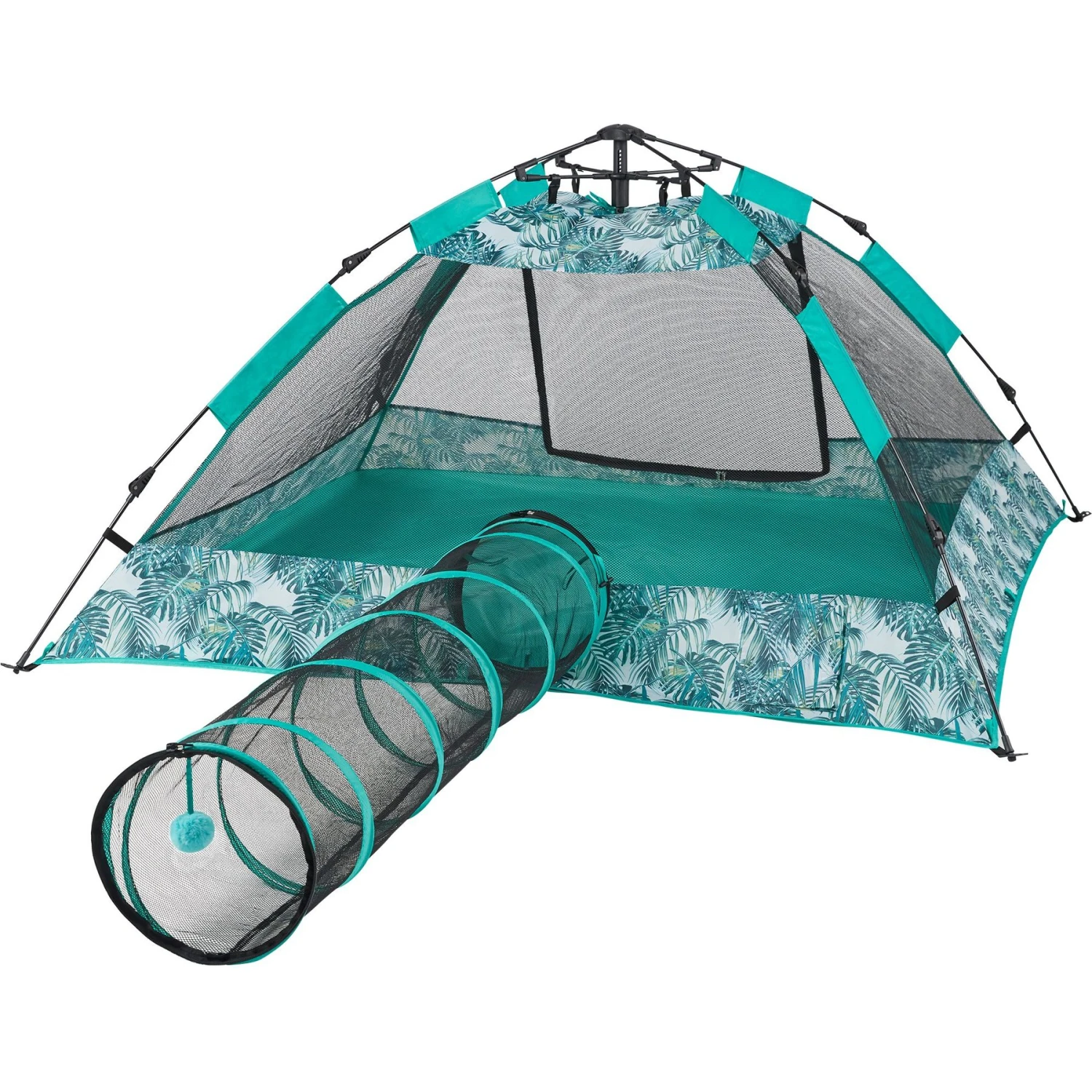 Frisco Mesh Outdoor Pop-up Cat Playpen Tent & Tunnel 3 Frisco Mesh Outdoor Pop-up Cat Playpen Tent & Tunnel