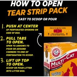 Arm & Hammer Litter Multi-Cat Strength Clean Burst Clumping Litter 12 Arm & Hammer Litter Multi-Cat Strength Clean Burst Clumping Litter -Cat Supply Store 46674 PT1. AC SS1800 V1685042115