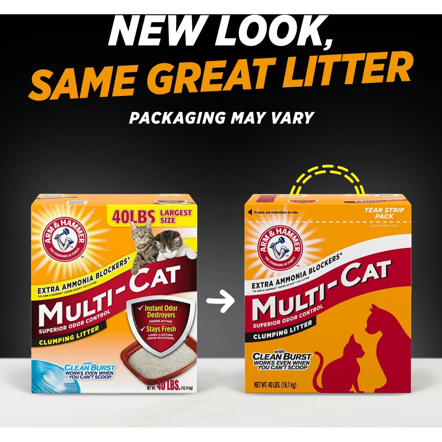 Arm & Hammer Litter Multi-Cat Strength Clean Burst Clumping Litter 5 Arm & Hammer Litter Multi-Cat Strength Clean Burst Clumping Litter - Image 3