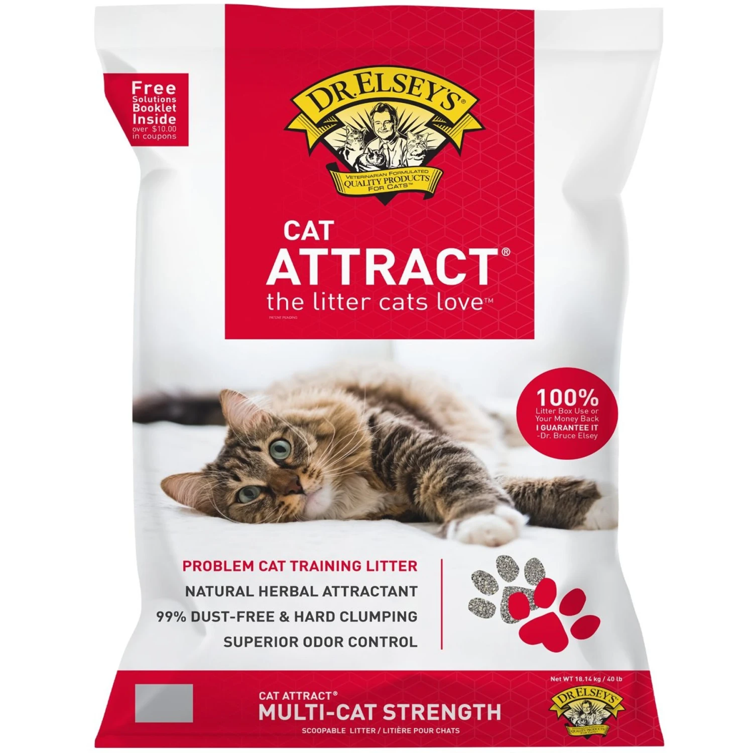 Dr. Elsey's Cat Attract Clumping Clay Cat Litter 4 Dr. Elsey's Cat Attract Clumping Clay Cat Litter - Image 2