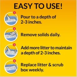 Tidy Cats Instant Action Unscented Non-Clumping Clay Cat Litter 19 Tidy Cats Instant Action Unscented Non-Clumping Clay Cat Litter -Cat Supply Store 49106 PT8. AC SS1800 V1635438705