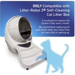 Pet Standard Replacement Carbon Filters & Seal Strip Set Compatible With Litter-Robot 3 Self-Cleaning Cat Litter Box, 10 Count -Cat Supply Store 618174 PT3. AC SS1800 V1659820911