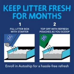 Fresh Step Outstretch Always Fresh Litter System, Starter Kit 16-lb Box & 7-lb Pouch 14 Fresh Step Outstretch Always Fresh Litter System, Starter Kit 16-lb Box & 7-lb Pouch -Cat Supply Store 645654 PT3. AC SS1800 V1694465156