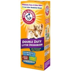 Arm & Hammer Litter Baking Soda Double Duty Cat Litter Deodorizer & Arm & Hammer Litter Slide Multi-Cat Scented Clumping Clay Cat Litter -Cat Supply Store 653654 PT3. AC SS1800 V1665504926