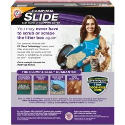 Arm & Hammer Litter Baking Soda Double Duty Cat Litter Deodorizer & Arm & Hammer Litter Slide Multi-Cat Scented Clumping Clay Cat Litter -Cat Supply Store 653654 PT6. AC SS1800 V1665504867