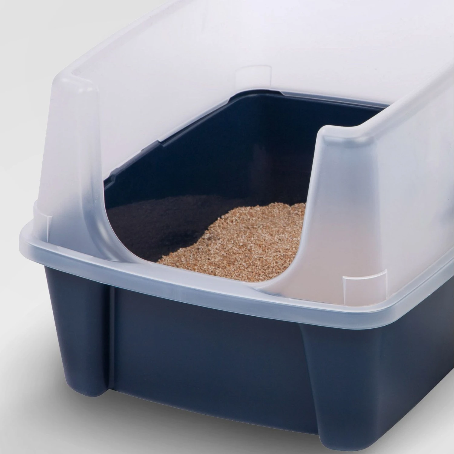 IRIS USA Open Top Litter Box With Scatter Shield 8 IRIS USA Open Top Litter Box With Scatter Shield - Image 6