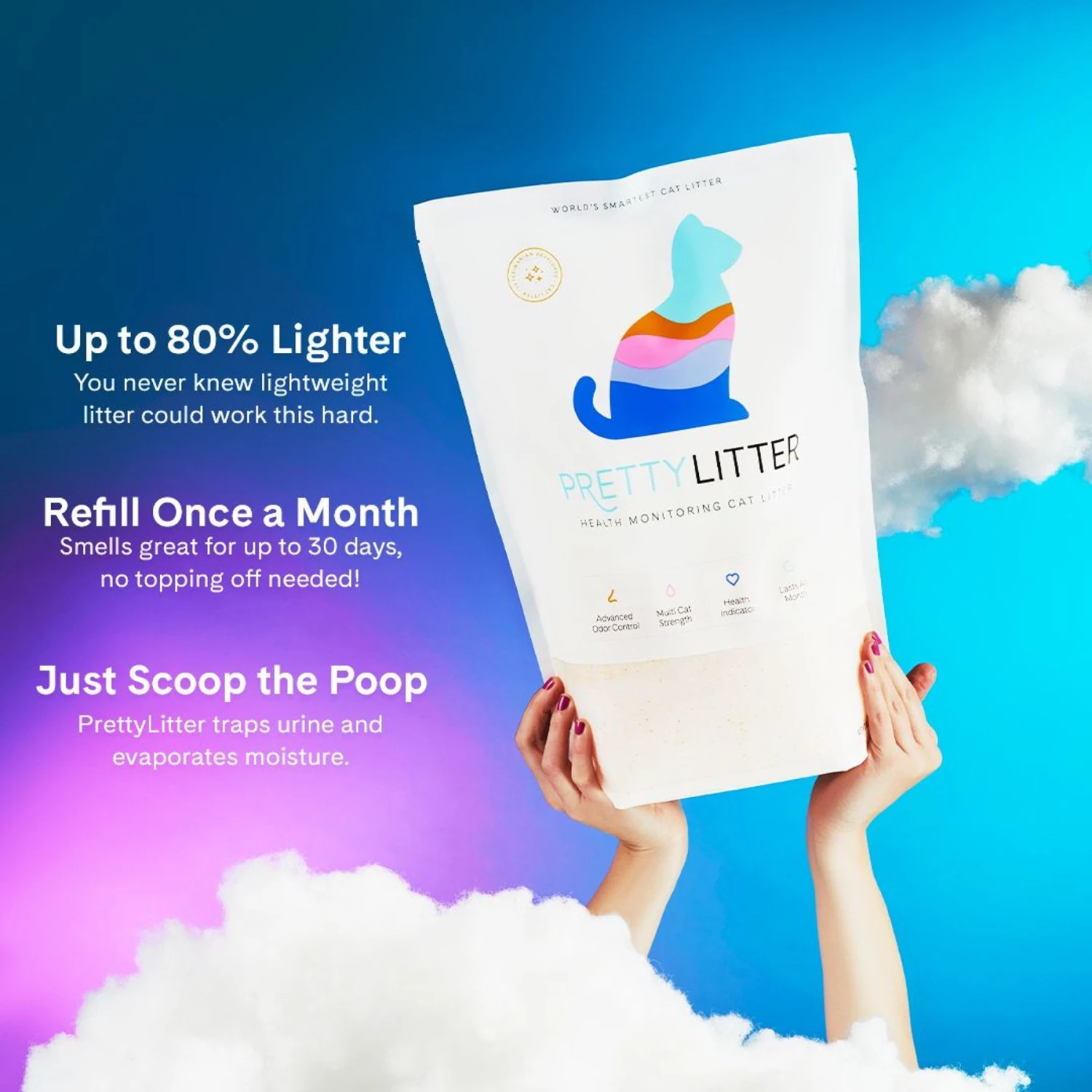 PrettyLitter Health Monitoring Cat Litter 7 PrettyLitter Health Monitoring Cat Litter - Image 5