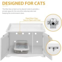 Yaheetech Litter Box Furniture Cat House 14 Yaheetech Litter Box Furniture Cat House -Cat Supply Store 677238 PT4. AC SS1800 V1687375633