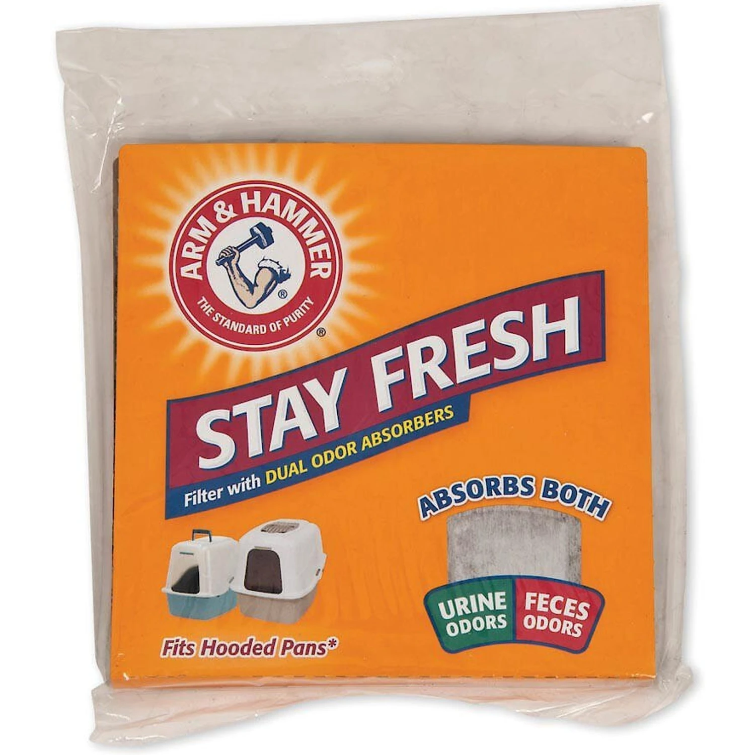 Arm & Hammer Universal Litter Filter For Hooded Cat Litter Pan 3 Arm & Hammer Universal Litter Filter For Hooded Cat Litter Pan