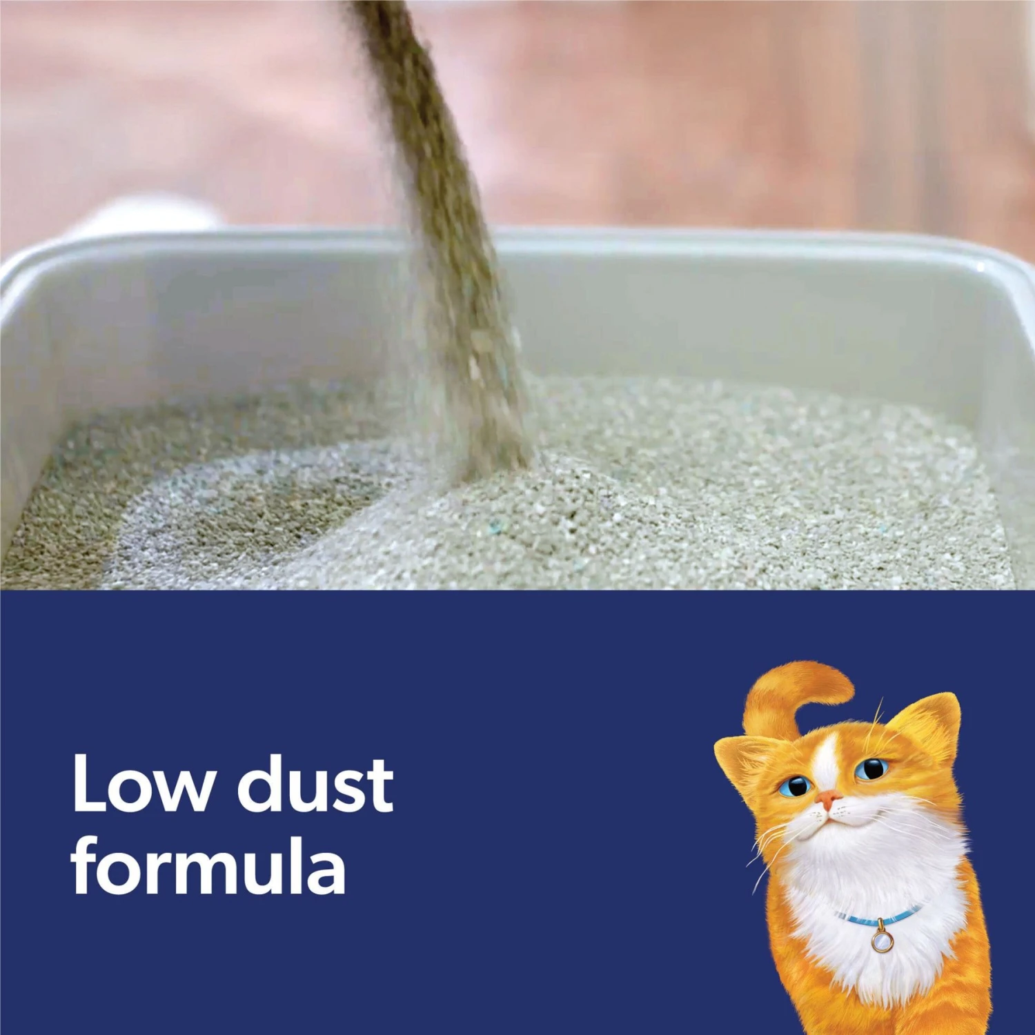 Fresh Step Clean Paws Calm Low Tracking Rose & Chamomile Scented Clumping Cat Litter 8 Fresh Step Clean Paws Calm Low Tracking Rose & Chamomile Scented Clumping Cat Litter - Image 6