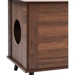 Sam's Pets Becky Box Enclosure End Table Cat Litter, Brown, Medium 12 Sam's Pets Becky Box Enclosure End Table Cat Litter, Brown, Medium -Cat Supply Store 713035 PT2. AC SS1800 V1669239519