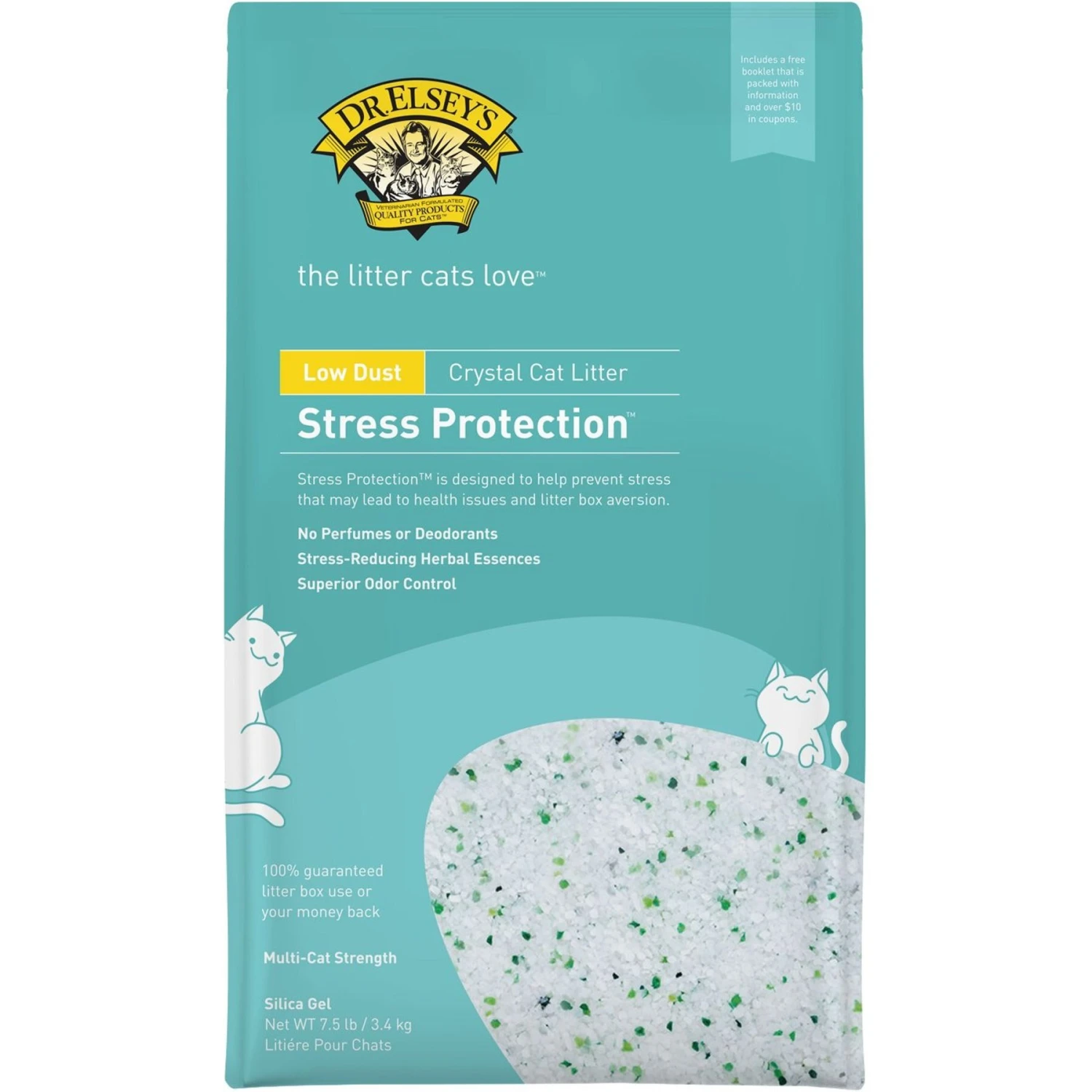 Dr. Elsey's Stress Protection Stress-Reducing Crystal Cat Litter 5 Dr. Elsey's Stress Protection Stress-Reducing Crystal Cat Litter - Image 3