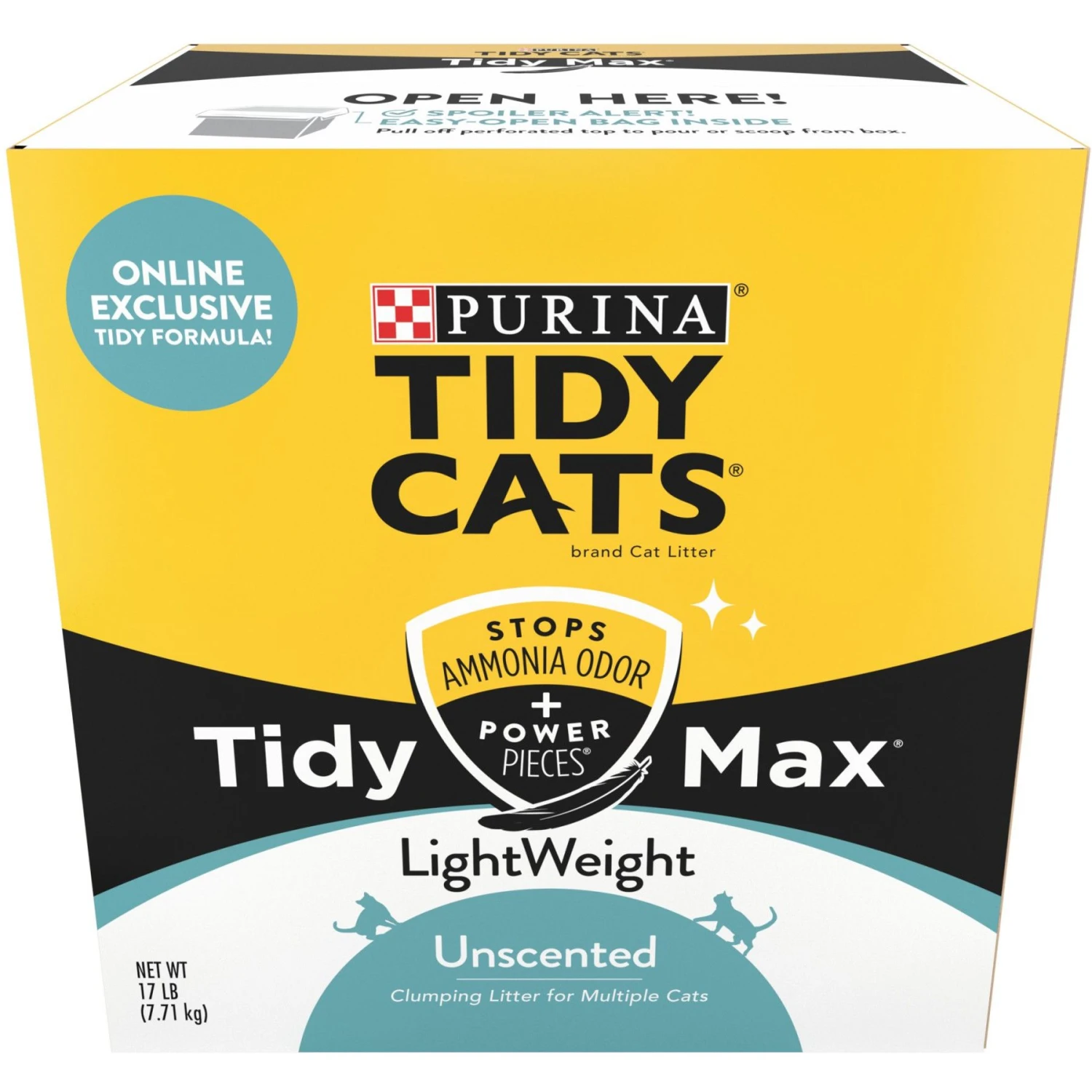 Tidy Max Lightweight Unscented Cat Litter, 17-lb Box 3 Tidy Max Lightweight Unscented Cat Litter, 17-lb Box