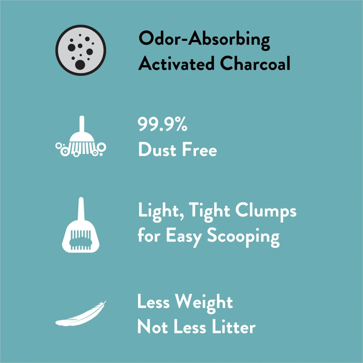 Tidy Max Lightweight Unscented Cat Litter, 17-lb Box 9 Tidy Max Lightweight Unscented Cat Litter, 17-lb Box - Image 7