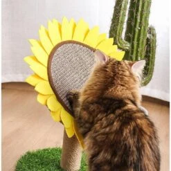 Lovely Caves Gardern Sunflower Cat Scratcher, Yellow 8 Lovely Caves Gardern Sunflower Cat Scratcher, Yellow -Cat Supply Store 760806 PT2. AC SS1800 V1674856006