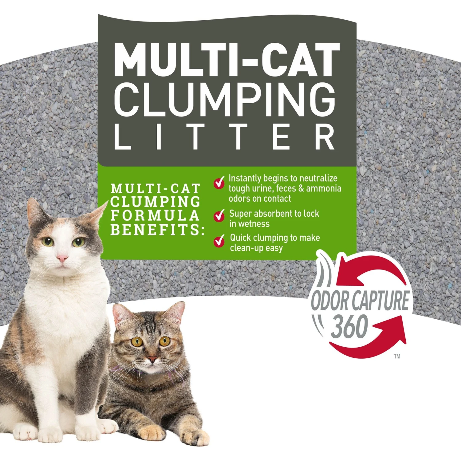 Nature's Miracle Multi-Cat Clumping Clay Cat Litter, 40-lb Bag 5 Nature's Miracle Multi-Cat Clumping Clay Cat Litter, 40-lb Bag - Image 3
