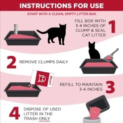 Arm & Hammer Litter Clump & Seal Multi-Cat Scented Clumping Clay Cat Litter 16 Arm & Hammer Litter Clump & Seal Multi-Cat Scented Clumping Clay Cat Litter -Cat Supply Store 78026 PT5. AC SS1800 V1660161341