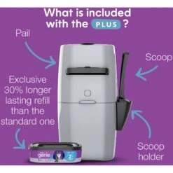 Litter Genie Plus Cat Litter Disposal System 12 Litter Genie Plus Cat Litter Disposal System -Cat Supply Store 780782 PT1. AC SS1800 V1684611817