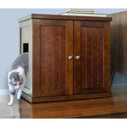 The Refined Feline Cottage Deluxe Cat Litter Box