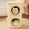 Hanamya Cat Tree Condo Tower, Beige 2 Hanamya Cat Tree Condo Tower, Beige -Cat Supply Store 843502 MAIN. AC SS1800 V1682954437