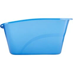 Van Ness High Side Corner Cat Litter Pan, Blue -Cat Supply Store 86334 PT3. AC SS1800 V1536765283