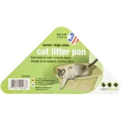 Van Ness High Side Corner Cat Litter Pan, Blue -Cat Supply Store 86334 PT8. AC SS1800 V1536765287