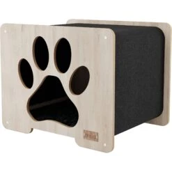 Noba Origin Hut Hideout Paw Head Entry Cat Condo