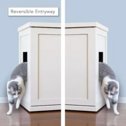 The Refined Feline Deluxe Cat Litter Box, X-Large, White -Cat Supply Store 908230 PT2. AC SS1800 V1689275972