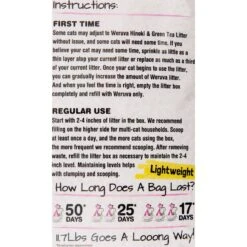 Weruva Classic Fresh Scented Clumping Wood Cat Litter 15 Weruva Classic Fresh Scented Clumping Wood Cat Litter -Cat Supply Store 92477 PT6. AC SS1800 V1526416049