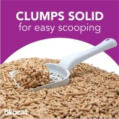 Okocat Mini Pellets Unscented Clumping Wood Cat Litter 16 Okocat Mini Pellets Unscented Clumping Wood Cat Litter -Cat Supply Store 929878 PT5. AC SS1800 V1693933095