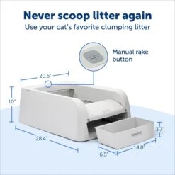 PetSafe ScoopFree Clumping Self-Cleaning Cat Litter Box 10 PetSafe ScoopFree Clumping Self-Cleaning Cat Litter Box -Cat Supply Store 930390 PT2. AC SS1800 V1691085620