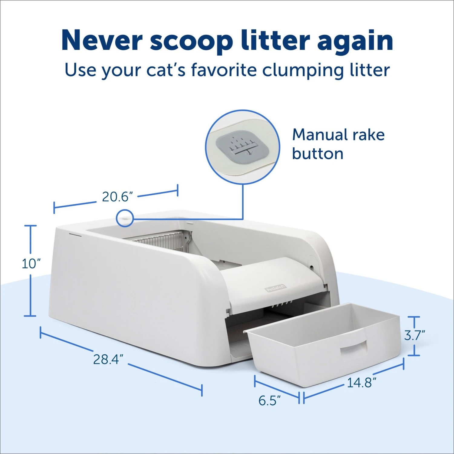 PetSafe ScoopFree Clumping Self-Cleaning Cat Litter Box 5 PetSafe ScoopFree Clumping Self-Cleaning Cat Litter Box - Image 3