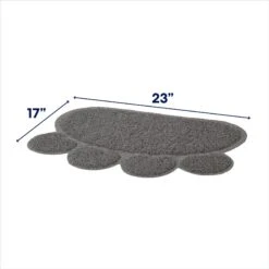Van Ness Enclosed Cat Litter Pan & Frisco Paw Shaped Cat Litter Mat -Cat Supply Store 947414 PT5. AC SS1800 V1693600694