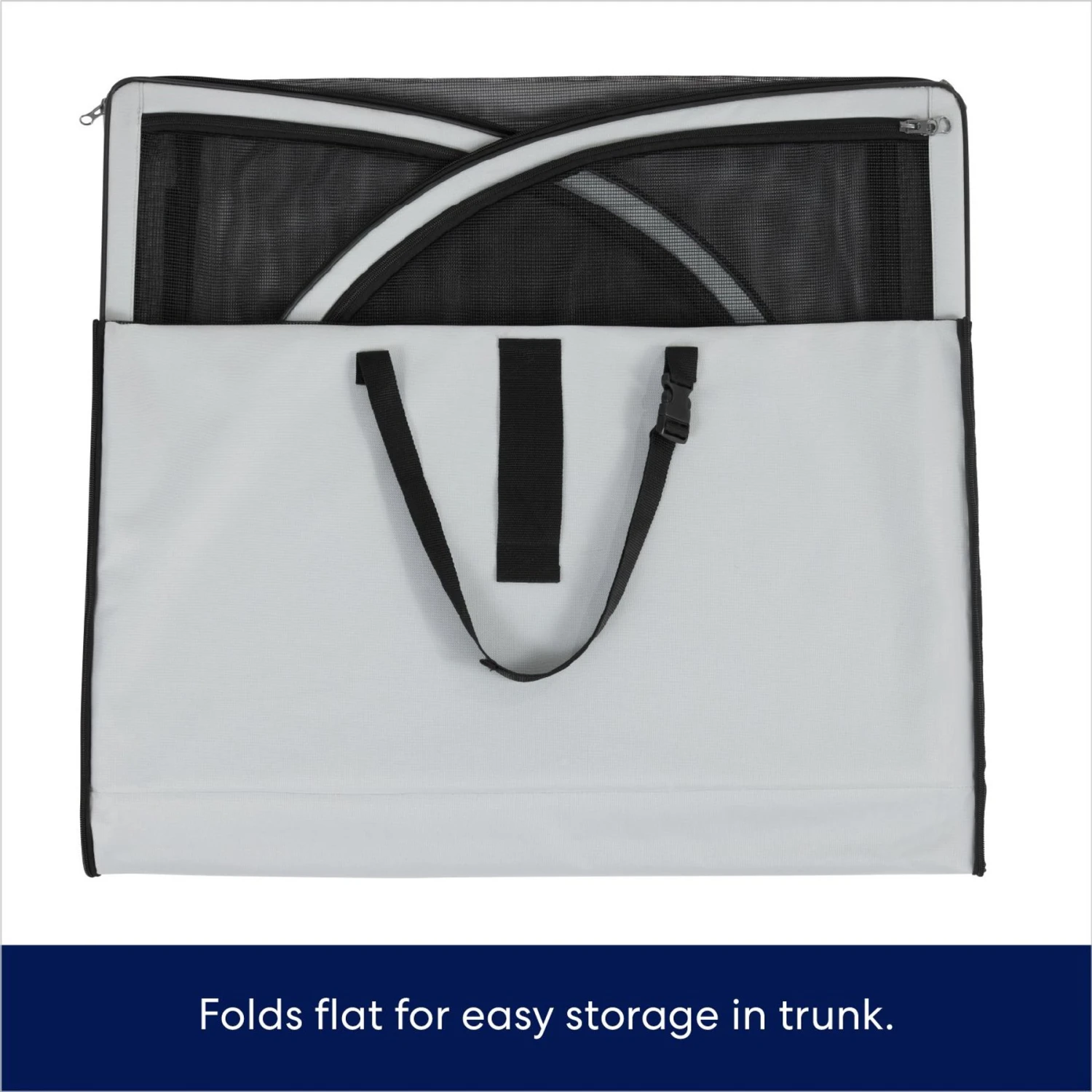 Frisco Travel Safety Dog & Cat Carrier & Pet Fit For Life Collapsible Portable Litter Box With Collapsible Bowl 6 Frisco Travel Safety Dog & Cat Carrier & Pet Fit For Life Collapsible Portable Litter Box With Collapsible Bowl - Image 4