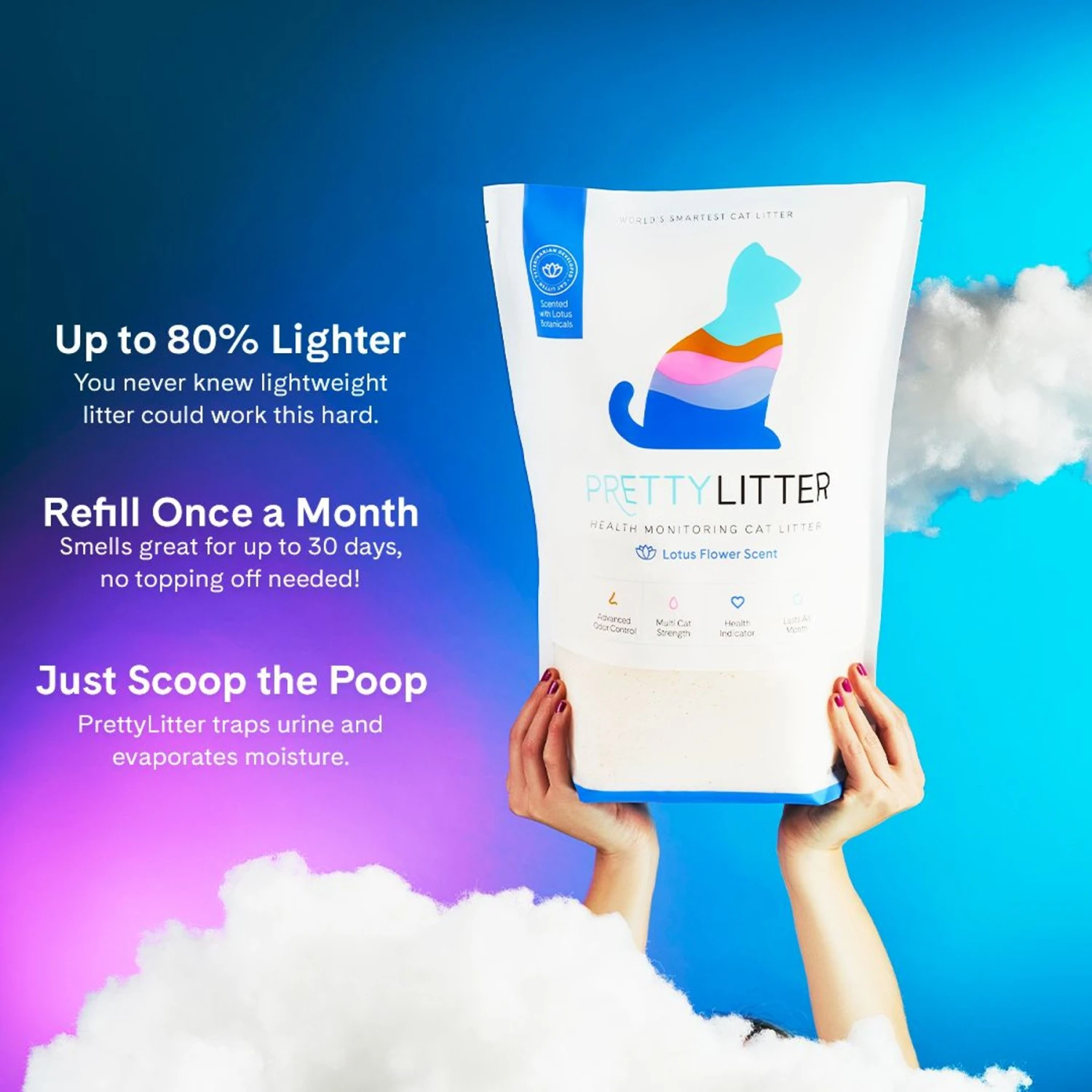 PrettyLitter Scented Cat Litter 7 PrettyLitter Scented Cat Litter - Image 5